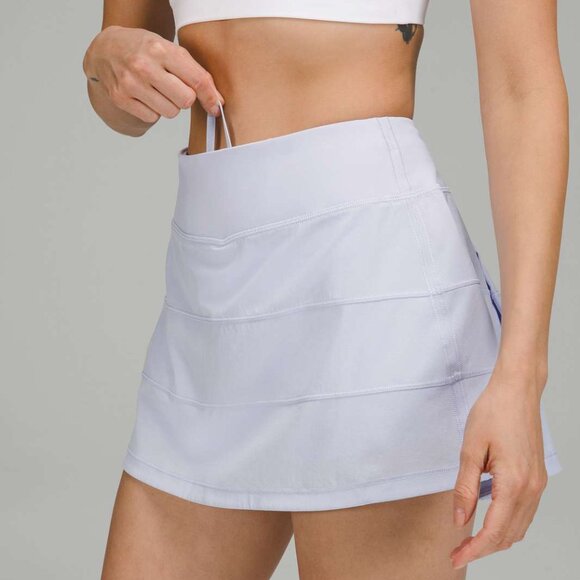 Lululemon Pace Rival Mid-Rise Skirt Pastel Blue Size 6 - Picture 3 of 3